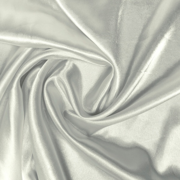 Polyester Satin - Silver